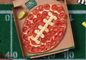 Everybody Wins This Season With Papa Johns Football Pizza