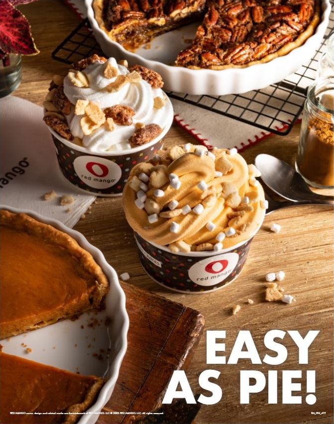 Red Mango Introduces New Seasonal Flavors to Fall For Red Mango Introduces New Seasonal Flavors to Fall For