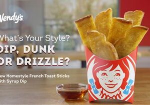 To Dip, Dunk or Drizzle: Wendy’s Sweetens up the Morning with NEW Homestyle French Toast Sticks
