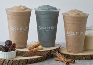 Juice It Up! Spices up Its Holiday Menu With the Launch of a Trifecta of Horchata Smoothies