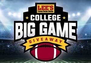 Lee’s Famous Recipe Chicken Announces College Big Game Giveaway