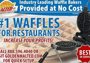 #1 Demanded Waffles – Waffle Irons & Personalized Delivery Service Provided at No Cost with Golden Malted