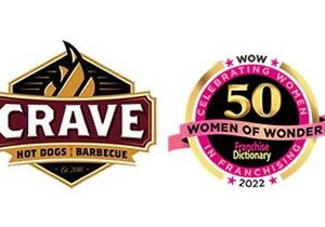 Crave Hot Dogs & BBQ CEO + Co-Founder, Samantha Rincione, Named “Woman of Wonder” by Franchise Dictionary 2022