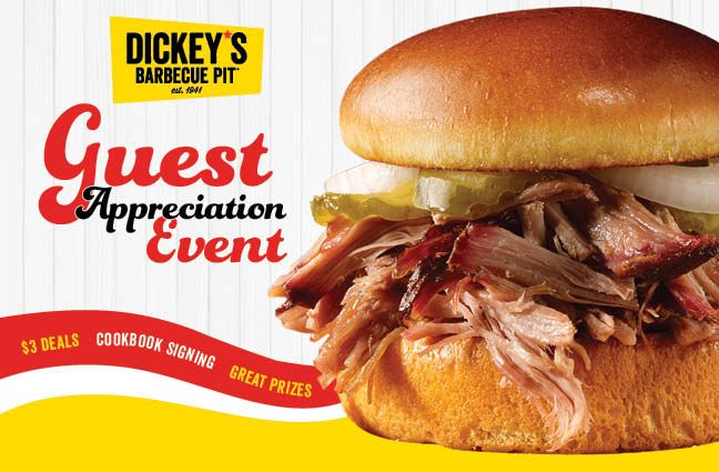Dickey's Barbecue Pit Hosts Guest Appreciation Event Dickey's Barbecue Pit Hosts Guest Appreciation Event