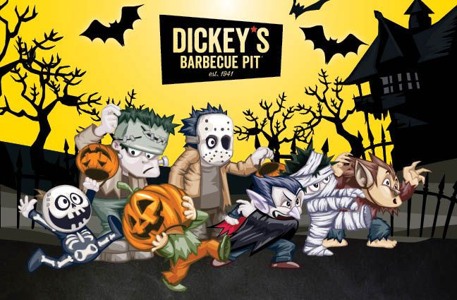 No Tricks, Only Treats at Dickey's Barbecue Pit Halloween