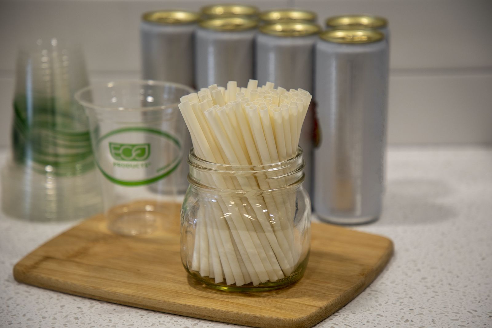Eco-Products Launches New Line of Compostable Straws Made from Plant-Based Plastic