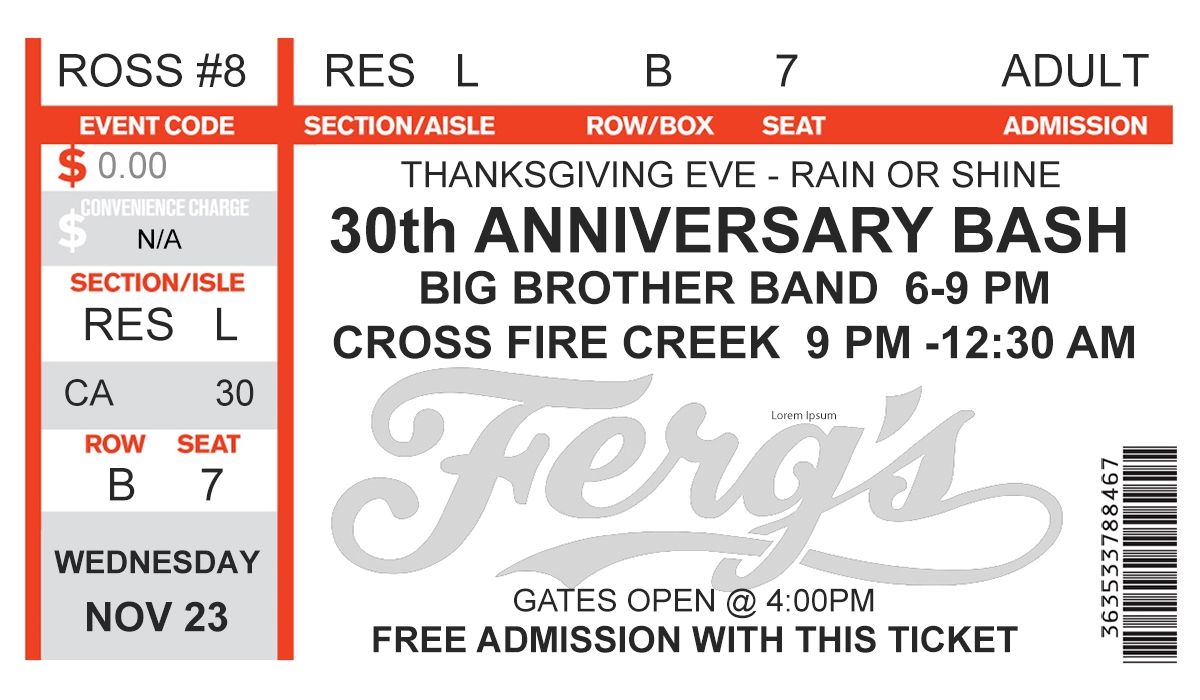 Ferg's Sports Bar & Grill: Ferg's Story, Against All Odds Ferg's Sports Bar & Grill: Ferg's Story, Against All Odds