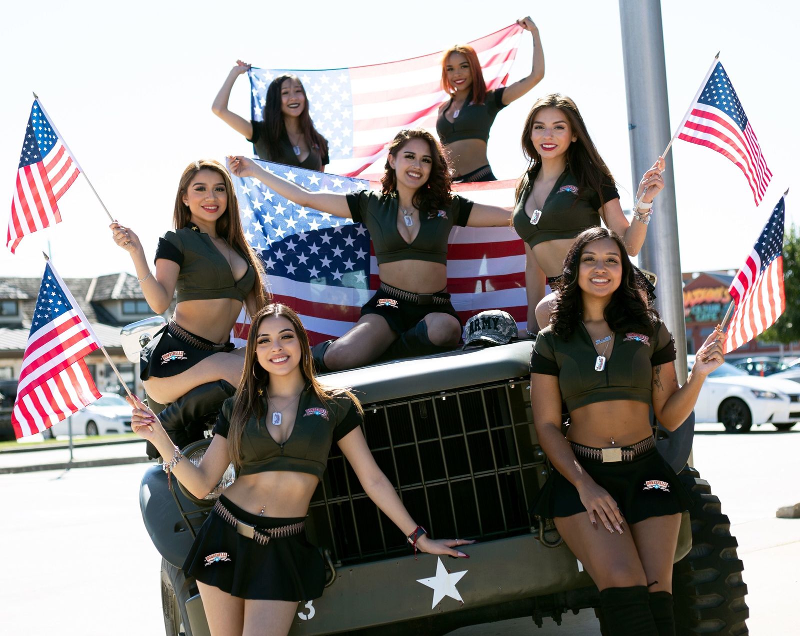 Free Entrees for Veterans at All 12 Bombshells in Texas on Nov. 11, 2022 Free Entrees for Veterans at All 12 Bombshells in Texas on Nov. 11, 2022