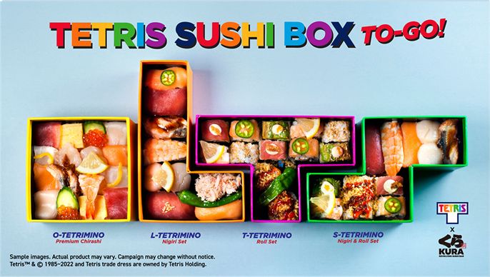 Kura Sushi USA Partners With the Tetris Company for Bikkura Pon Series 2 Collaboration Kura Sushi USA Partners With the Tetris Company for Bikkura Pon Series 2 Collaboration