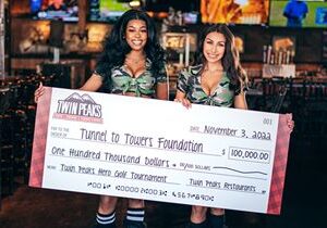 Twin Peaks Raised $100,000 for Tunnel to Towers Foundation in Honor of Veterans Day
