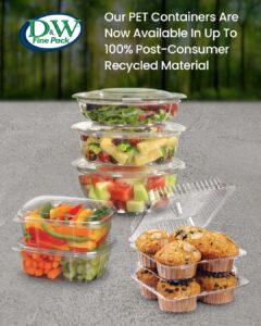 D&W Fine Pack Implements 100% Recycled Plastic Products Manufacturing