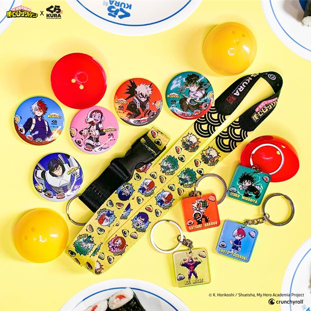 Kura Sushi USA Unveils Collaboration With My Hero Academia