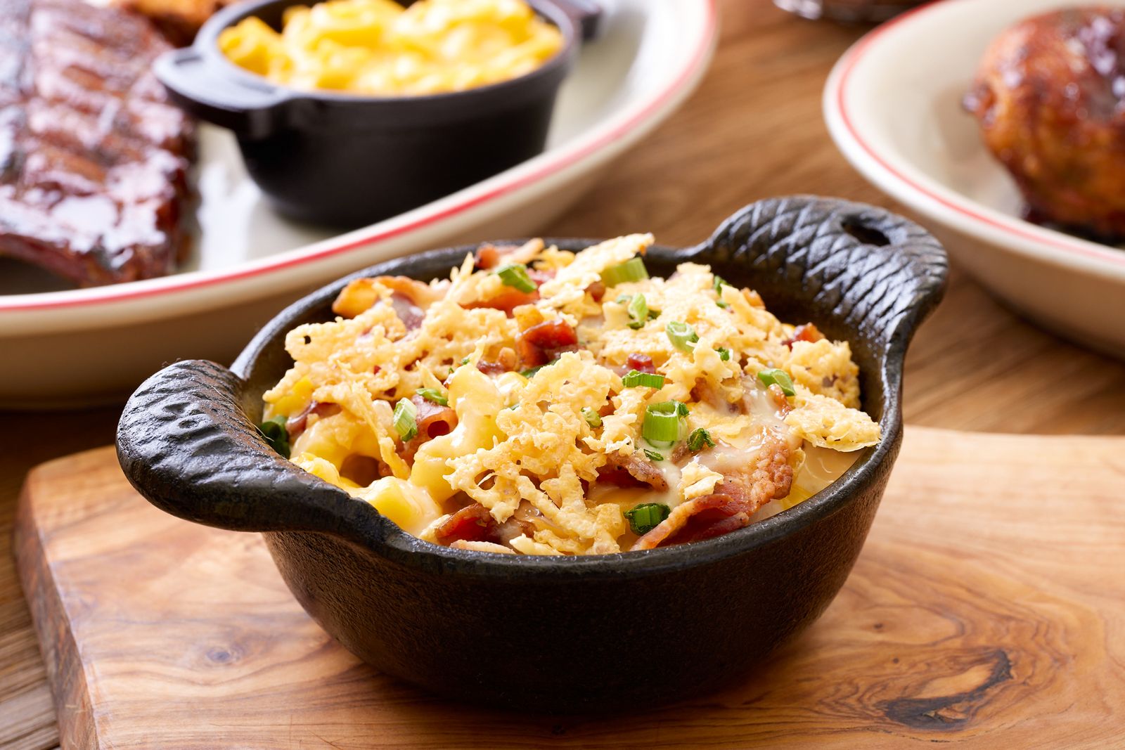 Lucille's Smokehouse Bar-B-Que Bacon-Ranch Mac Love Never Tasted So Good! Lucille's Smokehouse Bar-B-Que Spotlights the Love for Ribs in February