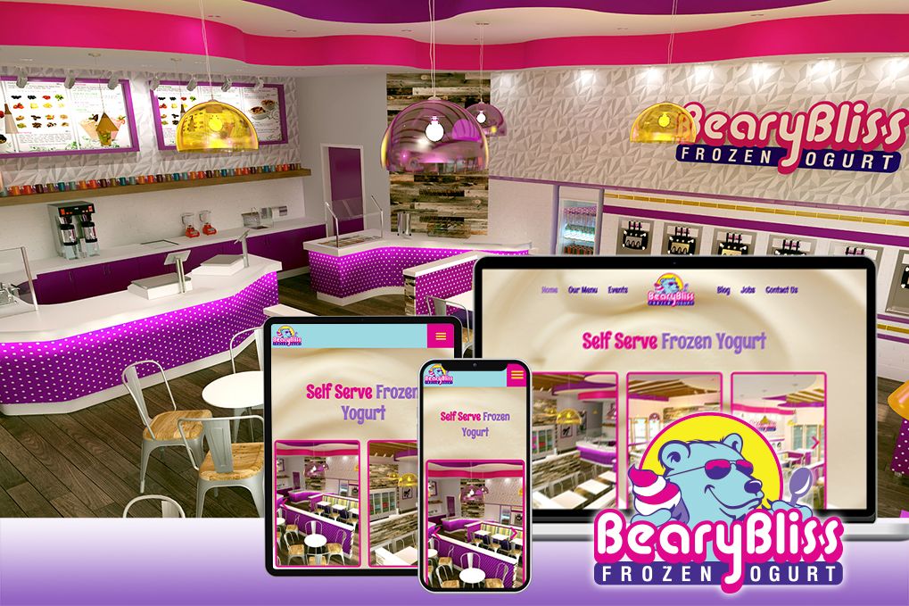 NonStop Marketing Freezes Out the Competition with Launch of Tasty Website for Beary Bliss Frozen Yogurt