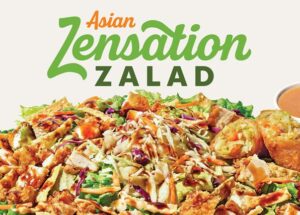 Zaxby’s Asian Zensation Zalad Is Back – and It Brought Egg Rolls