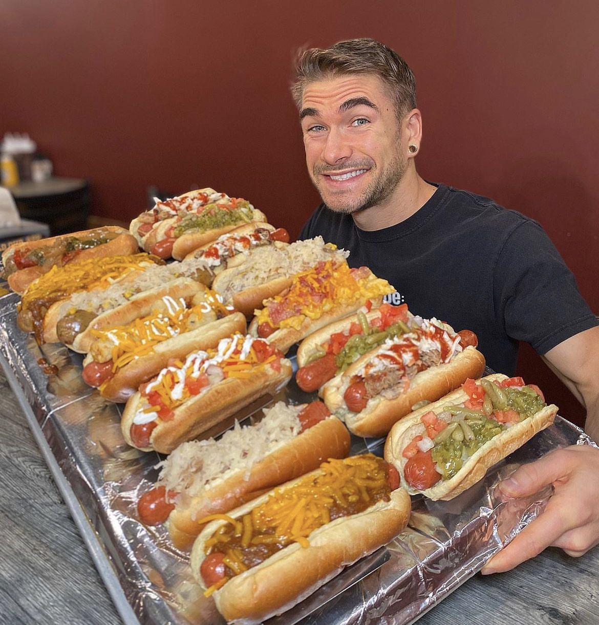 Crave Hot Dogs & BBQ: Joel Hansen Takes on the Ultimate Hot Dog Challenge Crave Hot Dogs & BBQ: Joel Hansen Takes on the Ultimate Hot Dog Challenge