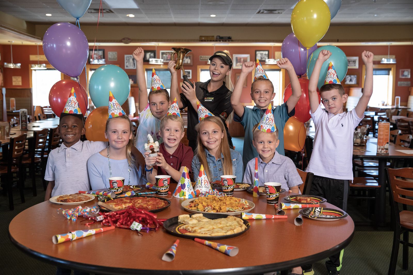Happy Joe's Introduces More Ways to Celebrate with New Party Package Deals Happy Joe's Introduces More Ways to Celebrate with New Party Package Deals