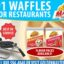 #1 Waffles for Restaurants – Waffle Irons & Personalized Delivery Service Provided at No Cost with Golden Malted