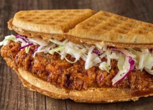 Bruxie Is Bringing Its Unique Waffle Sandwiches, Chicken Tenders & Cool Vibes to Georgia This Spring