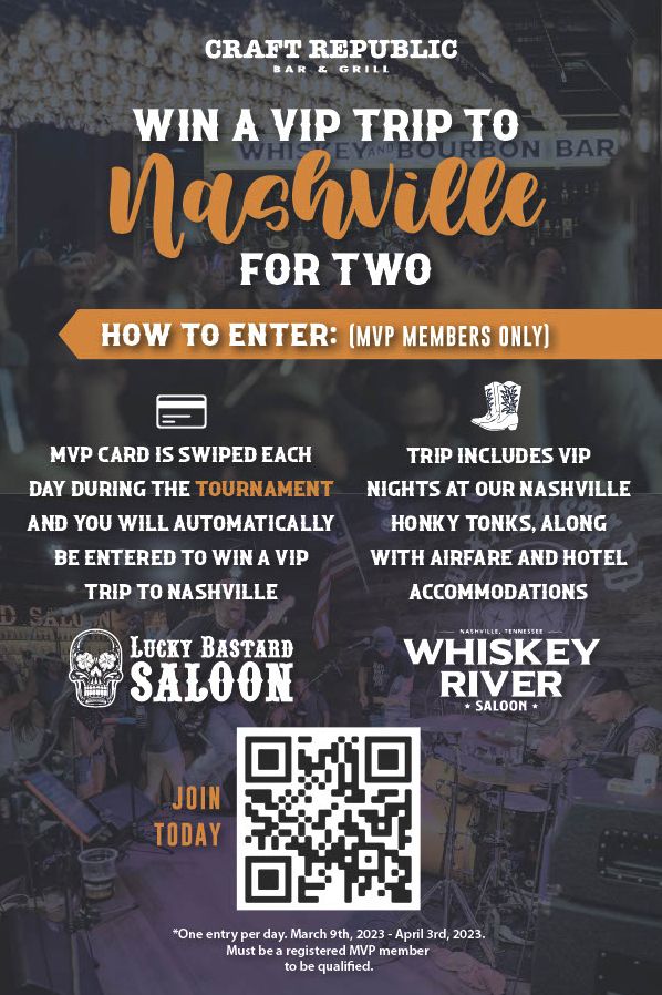 Craft Republic Bar & Grill Introduces New Drink Promotions To Celebrate the College Basketball Madness Tournament Craft Republic Bar & Grill Introduces New Drink Promotions To Celebrate the College Basketball Madness Tournament