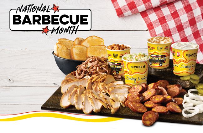 Cue' National Barbecue Month with Dickey's Barbecue Pit