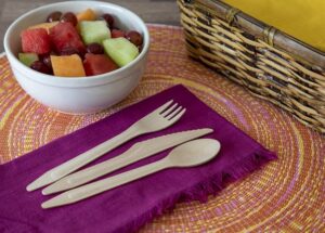 New Wooden Cutlery From Eco-Products is a Cut Above