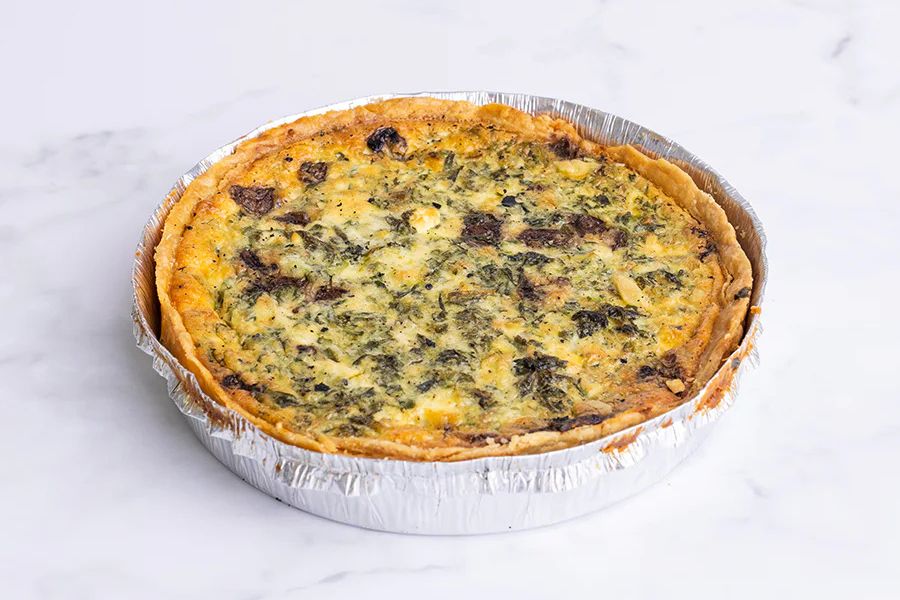 Polly's Pies Spinach Feta Quiche Polly's Pies Offers Deal on The Perfect Mother's Day Treat Nationwide