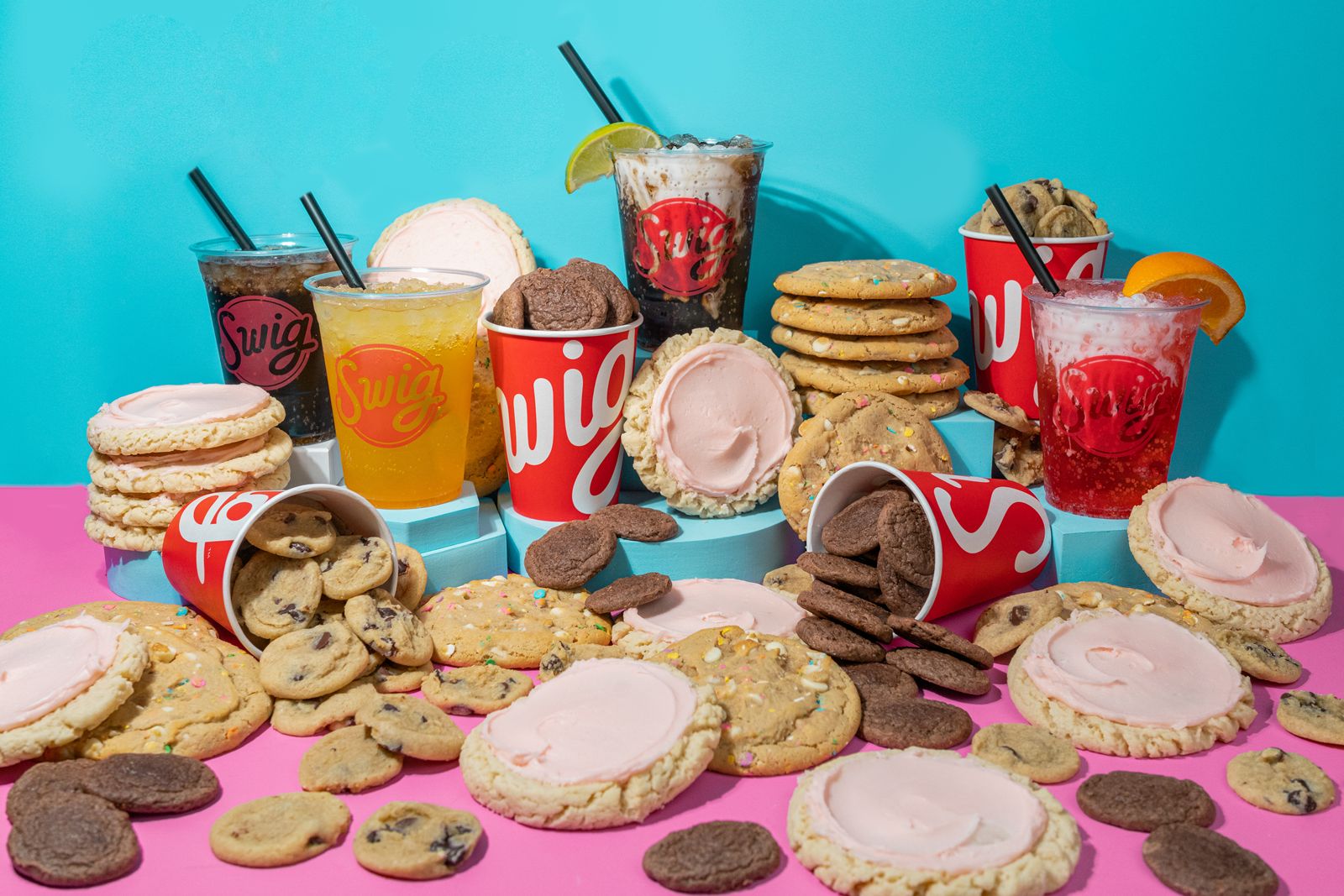 Swig To Celebrate 50th Store With 50 Cent Drinks and 50 Cent Cookies Systemwide Swig To Celebrate 50th Store With 50 Cent Drinks and 50 Cent Cookies Systemwide