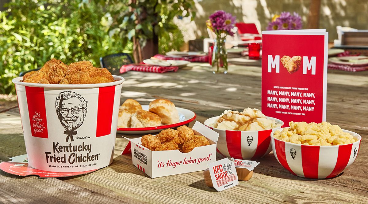 KFC Serves Up Free Nuggets From Mom's Little Nuggets With Mother's Day Meal Deal KFC Serves Up Free Nuggets From Mom's Little Nuggets With Mother's Day Meal Deal