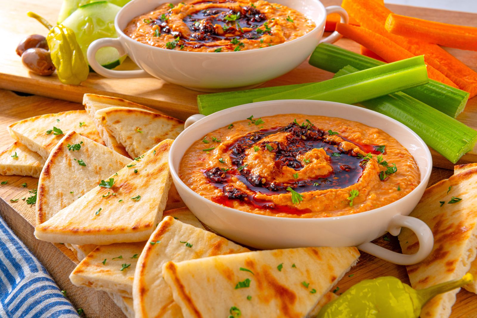 Taziki's Spicy Harissa Hummus Taziki's Is Upping Its Game with New Flavors and Menu