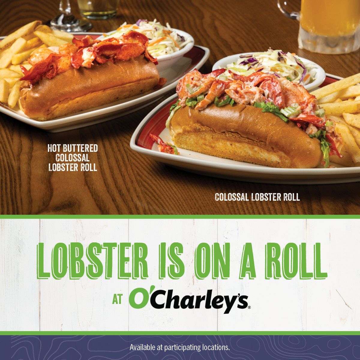 Just in Time for Father's Day, O'Charley's Invites Families to Take Their Tastebuds on a 'RO'ad Trip' with New Summer Menu Items Just in Time for Father's Day, O'Charley's Invites Families to Take Their Tastebuds on a 'RO'ad Trip' with New Summer Menu Items
