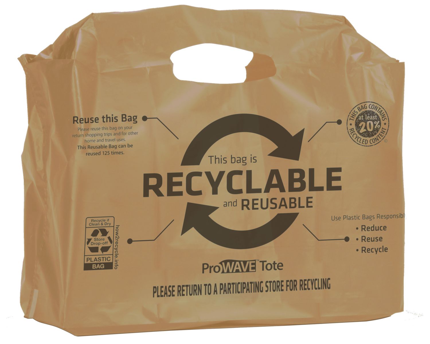 Novolex Offers New Choices for ProWAVE Tote, a Recyclable, Reusable Bag for Delivery or Takeout Novolex Offers New Choices for ProWAVE Tote, a Recyclable, Reusable Bag for Delivery or Takeout
