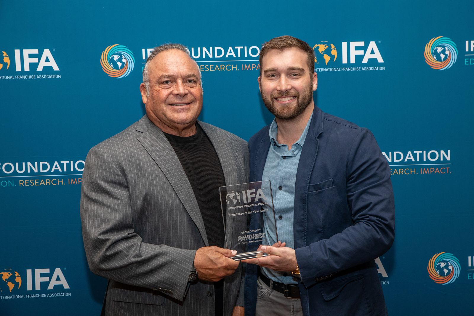 PJ's Coffee Father-Son Duo Earns 2023 IFA Franchisee of the Year PJ's Coffee Father-Son Duo Earns 2023 IFA Franchisee of the Year