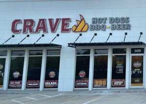 Crave Hot Dogs & BBQ Announces Grand Opening of First Arkansas Location