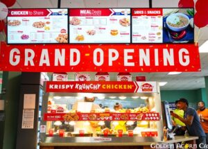 Krispy Krunchy Chicken Opens in Golden Acorn Casino