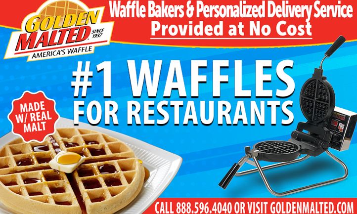 #1 Waffles for Restaurants – Waffle Irons & Personalized Delivery Service Provided at No Cost with Golden Malted - Vimarsana News