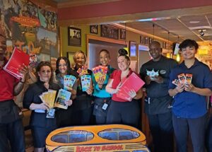 Select Applebee’s in Texas, Virginia and Northern California Invite Neighbors to ‘Stuff the Bus’ with a Month-Long Neighborhood School Supply Drive