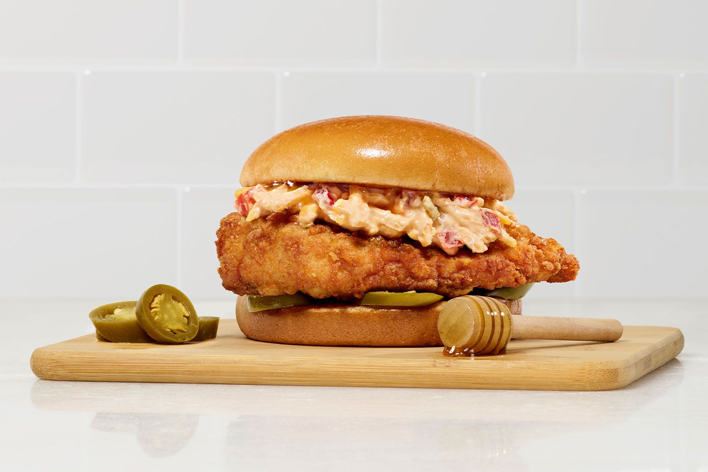 Chick-fil-A Introduces The Honey Pepper Pimento Chicken Sandwich Chick-fil-A Honey Pepper Pimento Chicken Sandwich