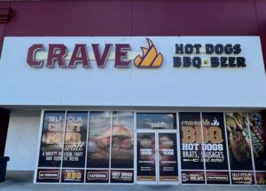 Crave Hot Dogs & BBQ Brings Hot Dogs, BBQ, Beer and Ax Throwing to Ocala, Florida