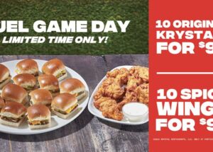 Krystal Elevates the Game Day Experience With Tailgate Deals