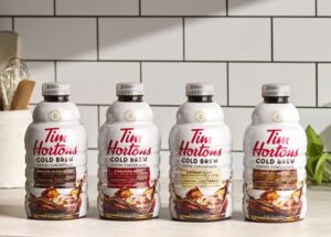 New Tim Hortons Cold Brew Concentrate Available at U.S. Grocery Stores in Four Flavors: Medium Blend Black, Birthday Cake, Cinnamon Swirl and Mocha Cereal