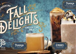 PJ’s Coffee Savors the Season with Fall Delights