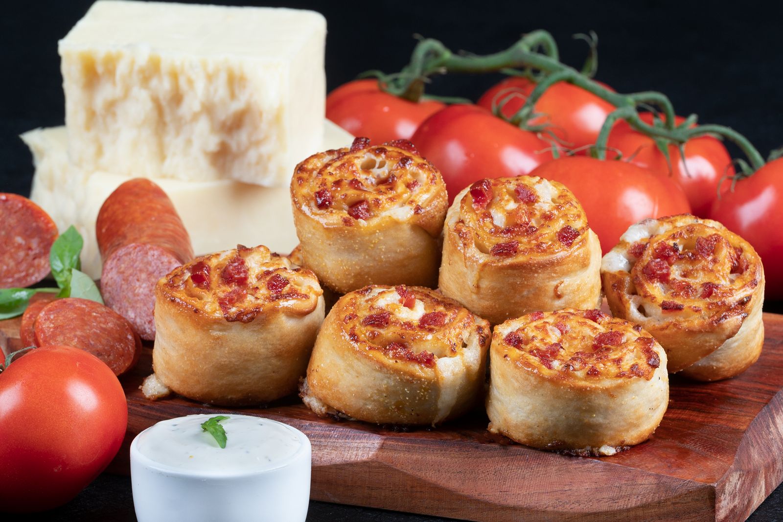 Pizza Guys Cheezee Pepperoni Rolls Pizza Guys Launches New Pepperoni Campaign