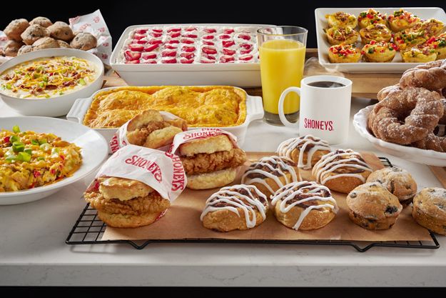 Shoney's All You Care to Eat Breakfast Fresh Food Bar