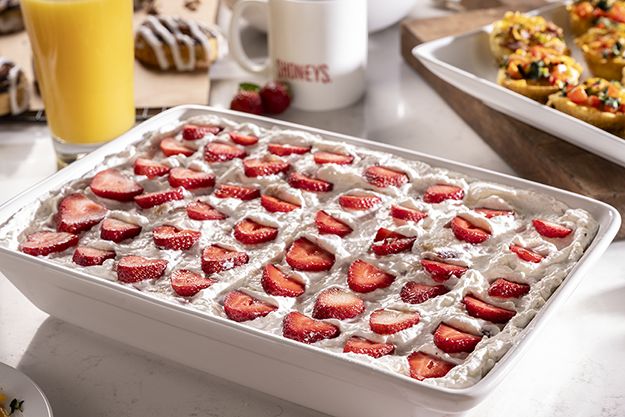 Shoney's Fresh Strawberry Trifle