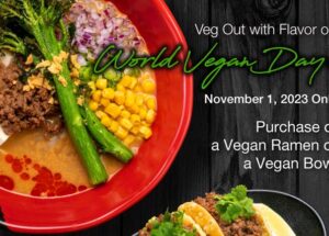 JINYA Ramen Bar Celebrates World Vegan Day with Free Impossible Tacos