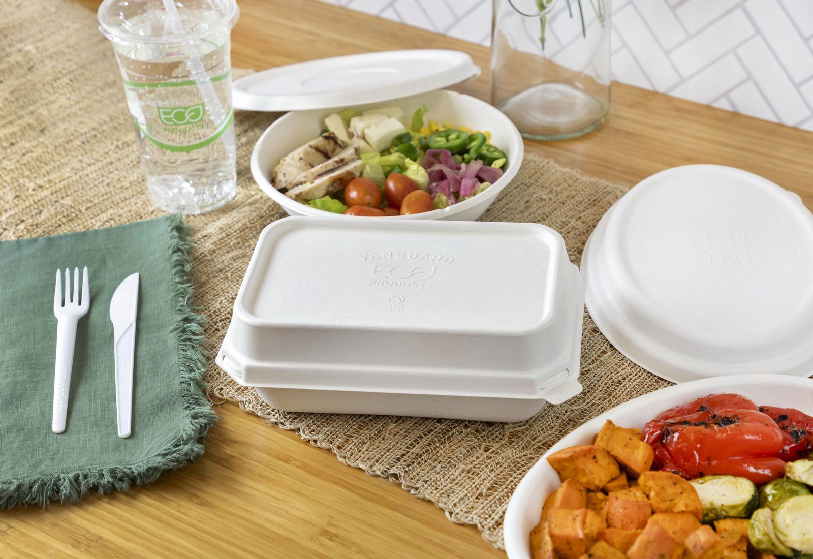 Eco-Products Adds Hot Cup and Container Lids to Award-Winning Vanguard Molded Fiber Line Eco-Products Adds Hot Cup and Container Lids to Award-Winning Vanguard Molded Fiber Line