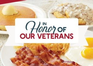 Huddle House Serves Up Free MVP Breakfast In Observance Of Veterans Day
