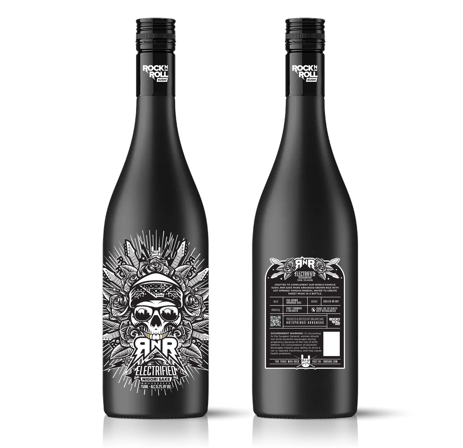 Rock N Roll Sushi Adds Star Power to Bar Menu with Branded Sake