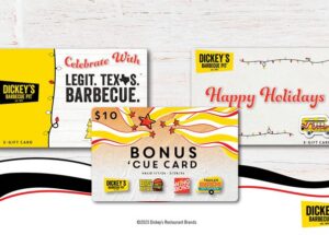Celebrate the Season with Dickey’s Barbecue Pit Holiday Gift Cards